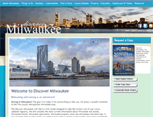 Tablet Screenshot of discovermilwaukee.com